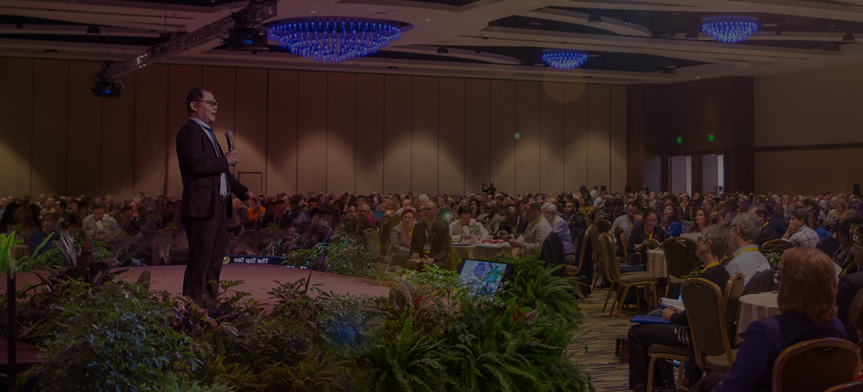 Al Fabon speaking at an event