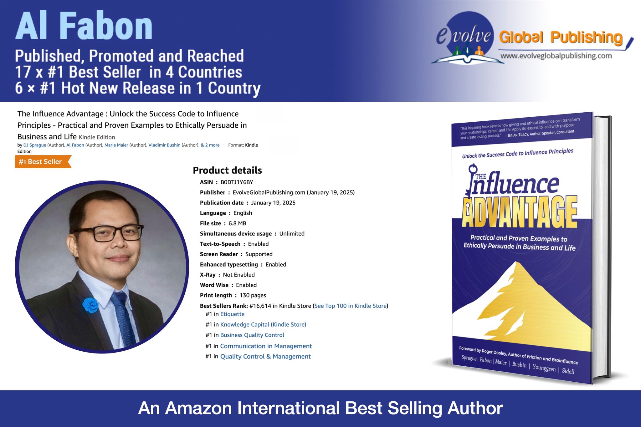 The Influence Advantage – book cover and details